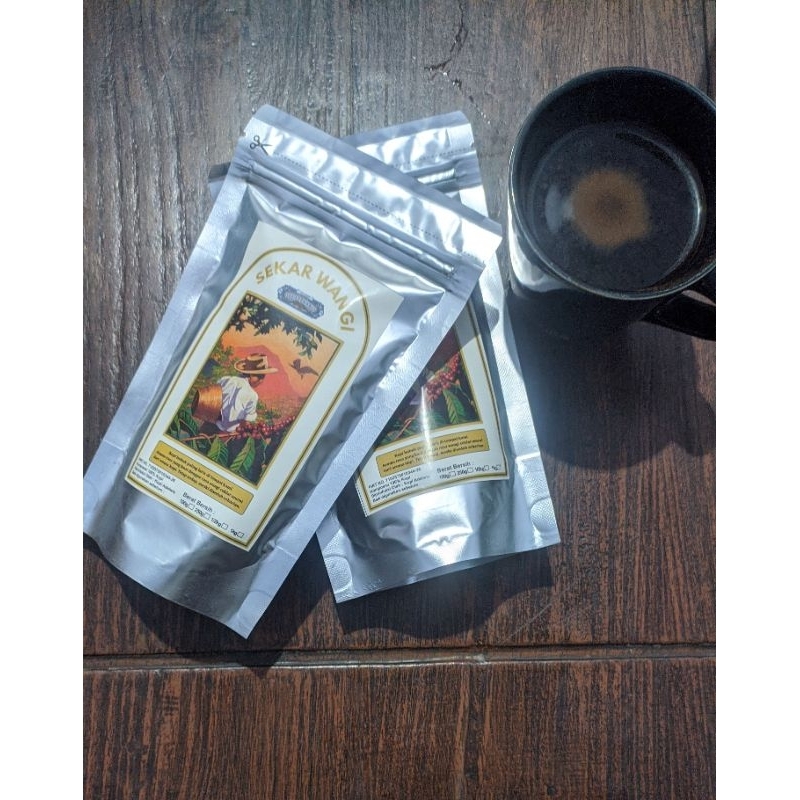 

Kopi bubuk robusta varian 100% (sekarwangi)