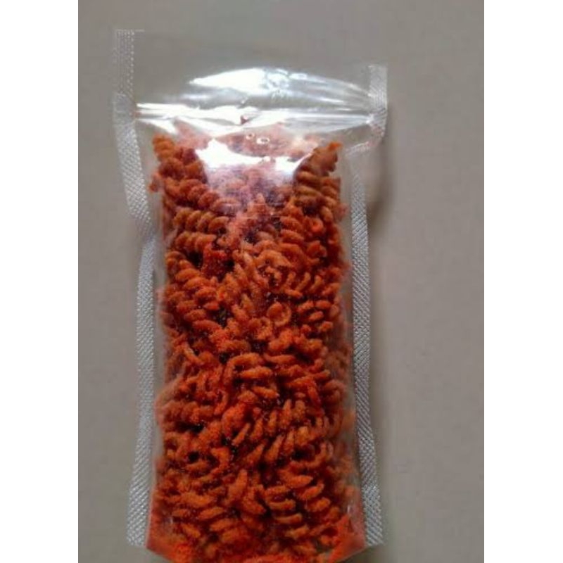 

Makaroni kriwil/spiral pedas