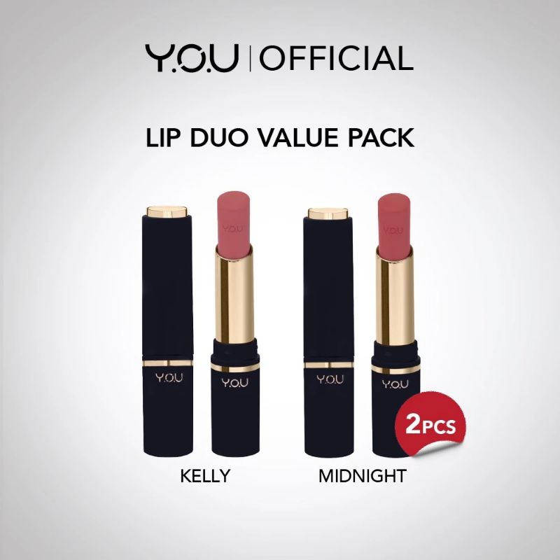 YOU Basic Collection Supreme Matte Lipstick 3.2 g [Long-wear Lip Color&Rich]