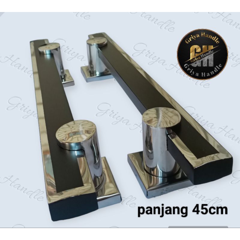 Handle pintu minimalis panjang 45 cm Gagang pintu rumah minimalis Tarikan pintu rumah modern Peganga