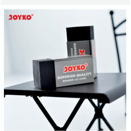 

PENGHAPUS PENSIL JOYKO HITAM ERASER 526