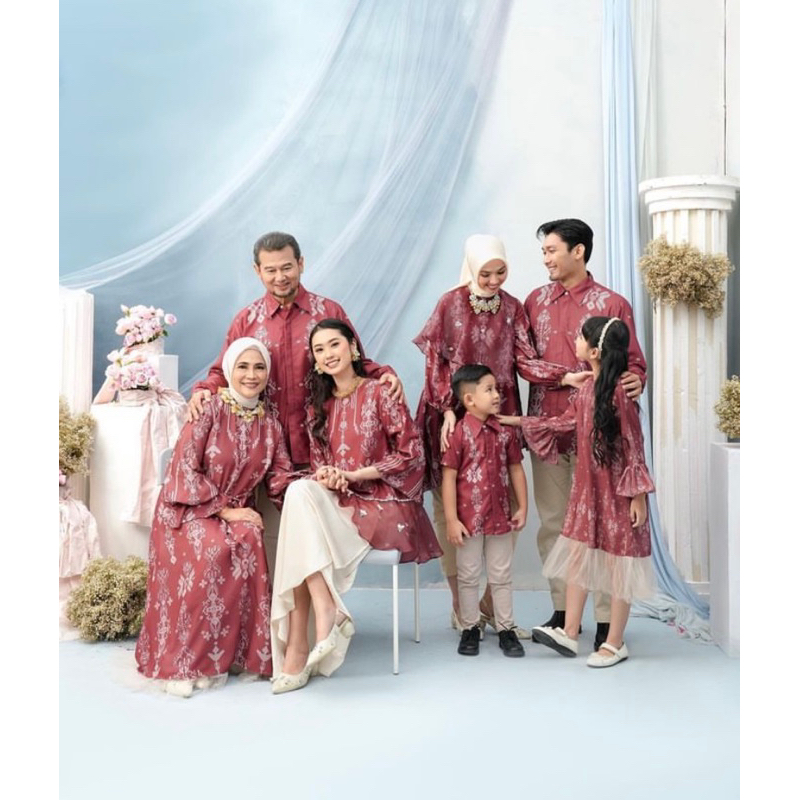 Lingga series wearing klamby look a like | Vanila hijab | Sarimbit idul fitri | sarimbit idul fitri 