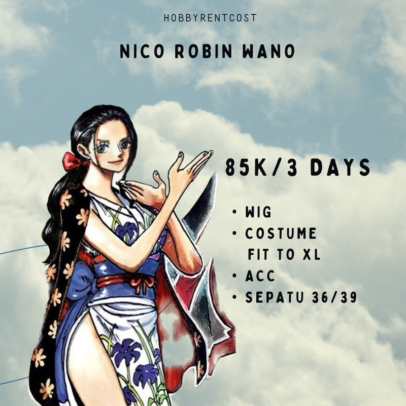 Cosplay rental Robin Wano One Piece