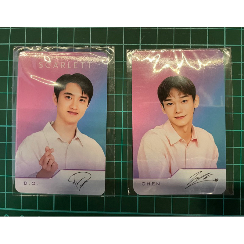 Photocard DO Kyungsoo Chen EXO Scarlette