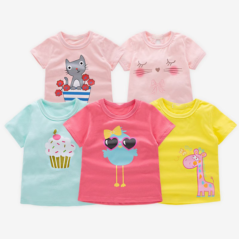 IL -   Kaos Anak Perempuan COCOMELON /T shirt Anak Motif Sablon/Baju Anak Perempuan