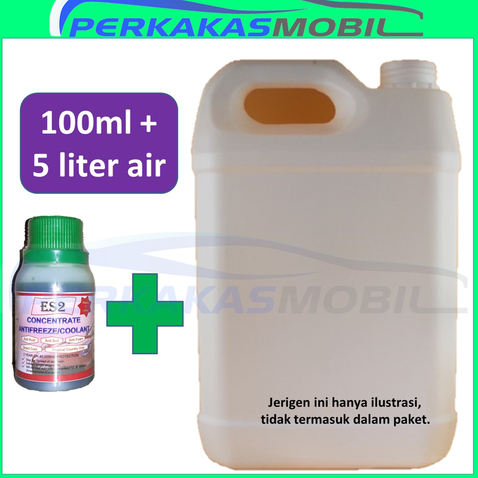 Paling Popular ES2 Konsentrat Biang Air Radiator Hijau Coolant Mobil Motor Truk