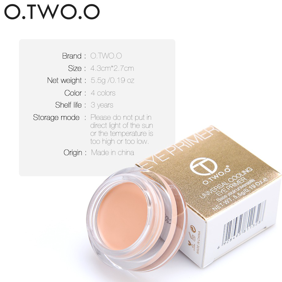 Harga Promo (READY & ORI) O.Two.o Otwoo 4 Colors Full Coverage Eye Primer Concealer Cream 9985 otw99