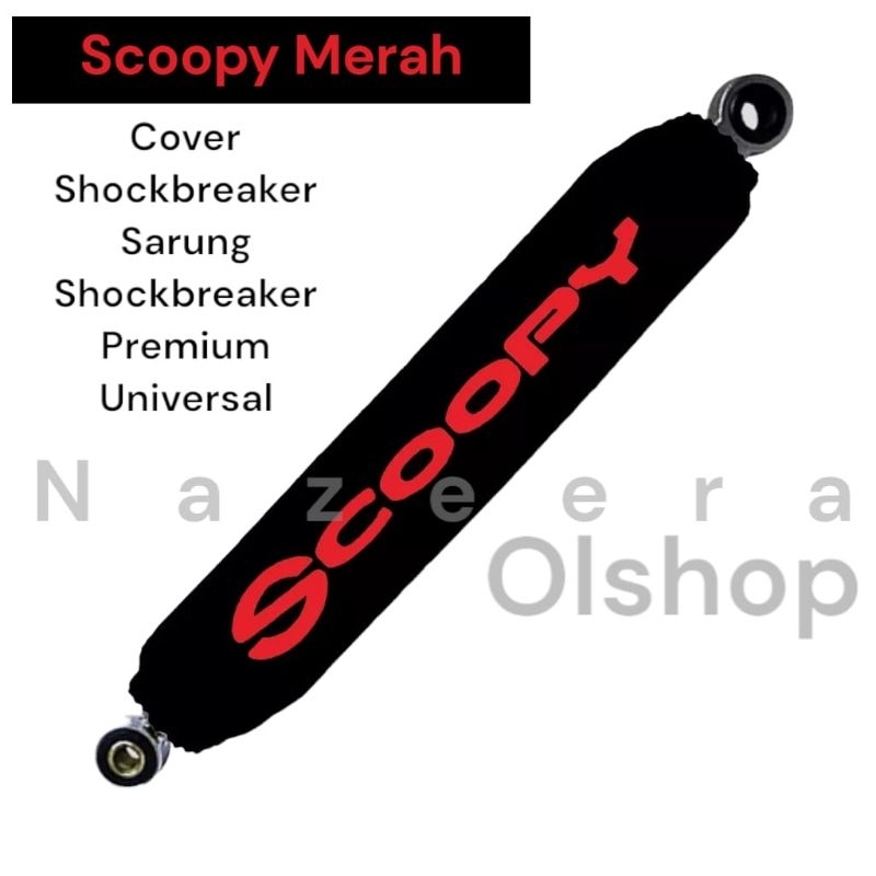 sarung shockbreaker Scoopy new cover shockbreaker motor matic