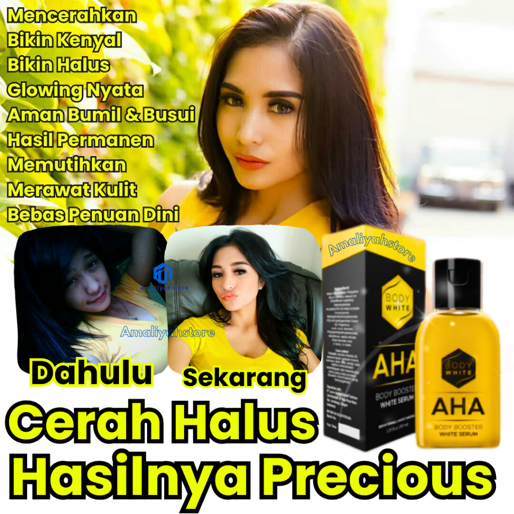 Aha Body Serum Bleaching Handbody Bha Mimi Thailand Perfect White 10ml  Care Original 100% Precious 