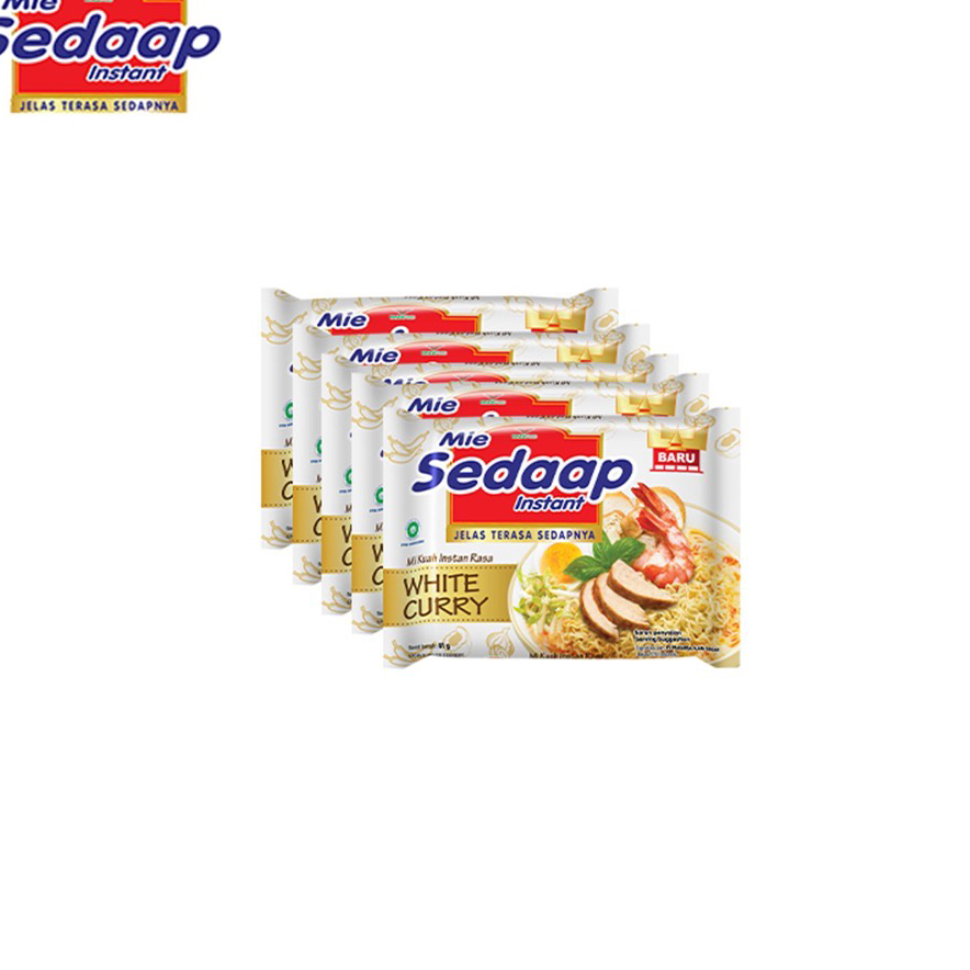 

Pasti Murah Mie Sedaap White Curry 81gr x5