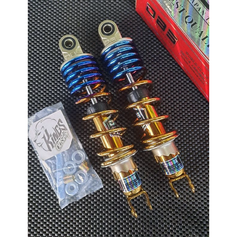 Kekinian.. shok shockbreaker crome AEROX 155 NMAX NEW NOUVO DBS 8889 TOP UP 280 mm shockbreker non t