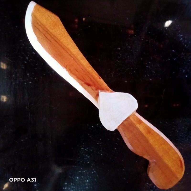 Golok Silat Setia Hati Peralatan Latihan Silat Beladiri IPSI - Golok Kayu Miniatur panjang 30cm