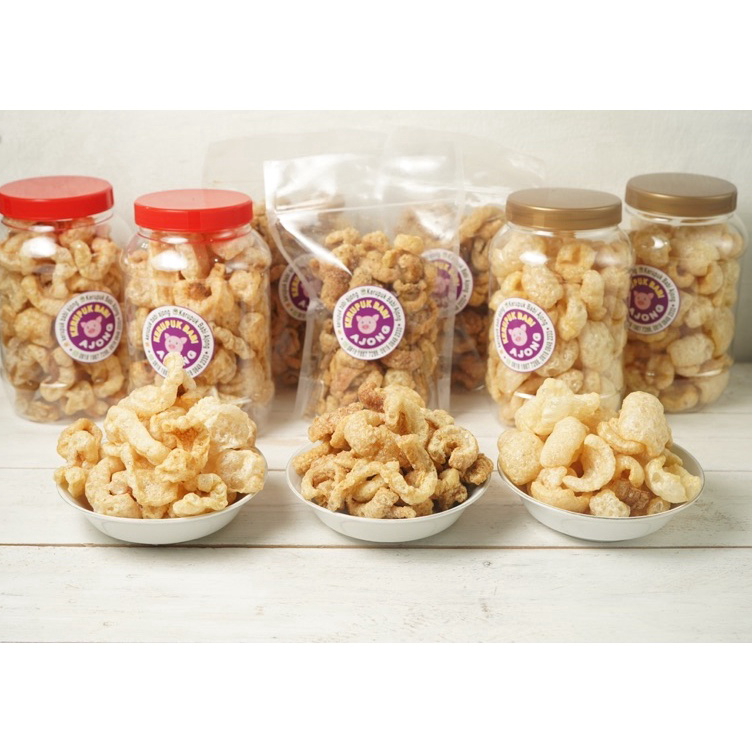 

Bestseller KERUPUK BABI PREMIUM 250 Gr Kirim Langsung