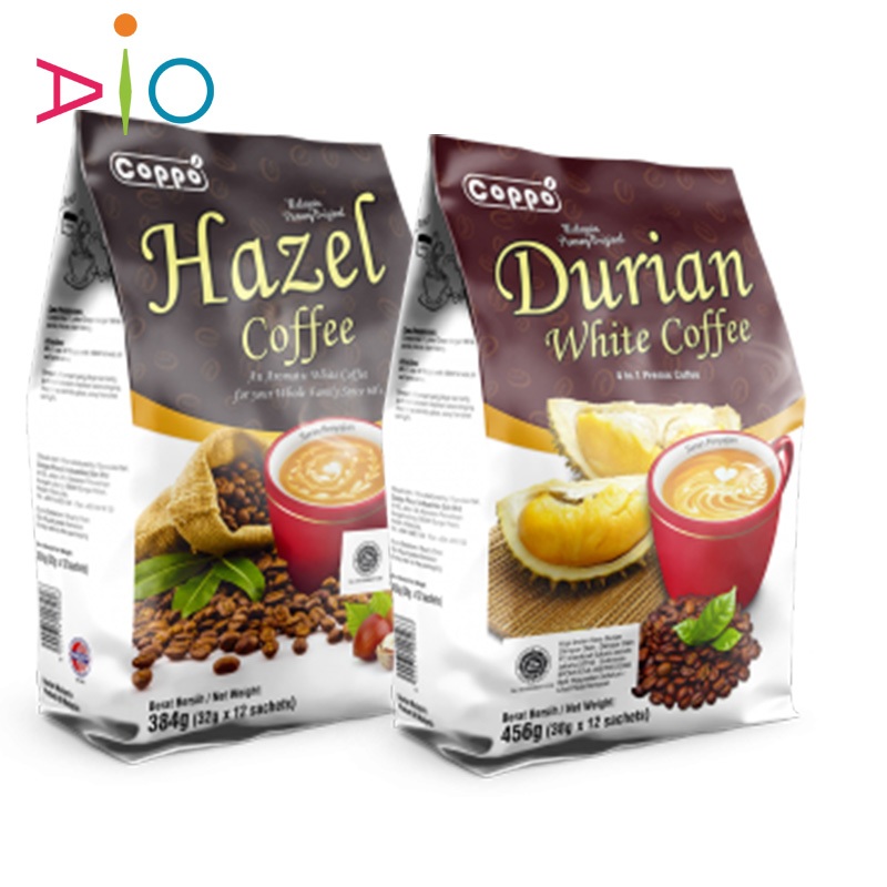 

COPPO White Coffee Durian | Coppo Coffee Hazel Hazelnut | Coppo Kopi Penang