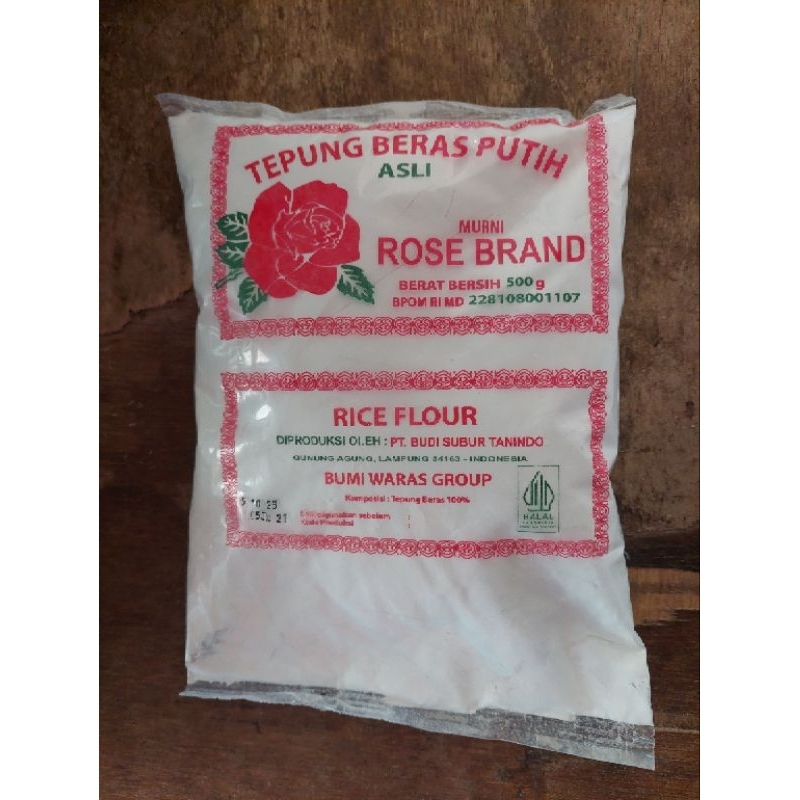 

Tepung Beras Rose Brand 500g