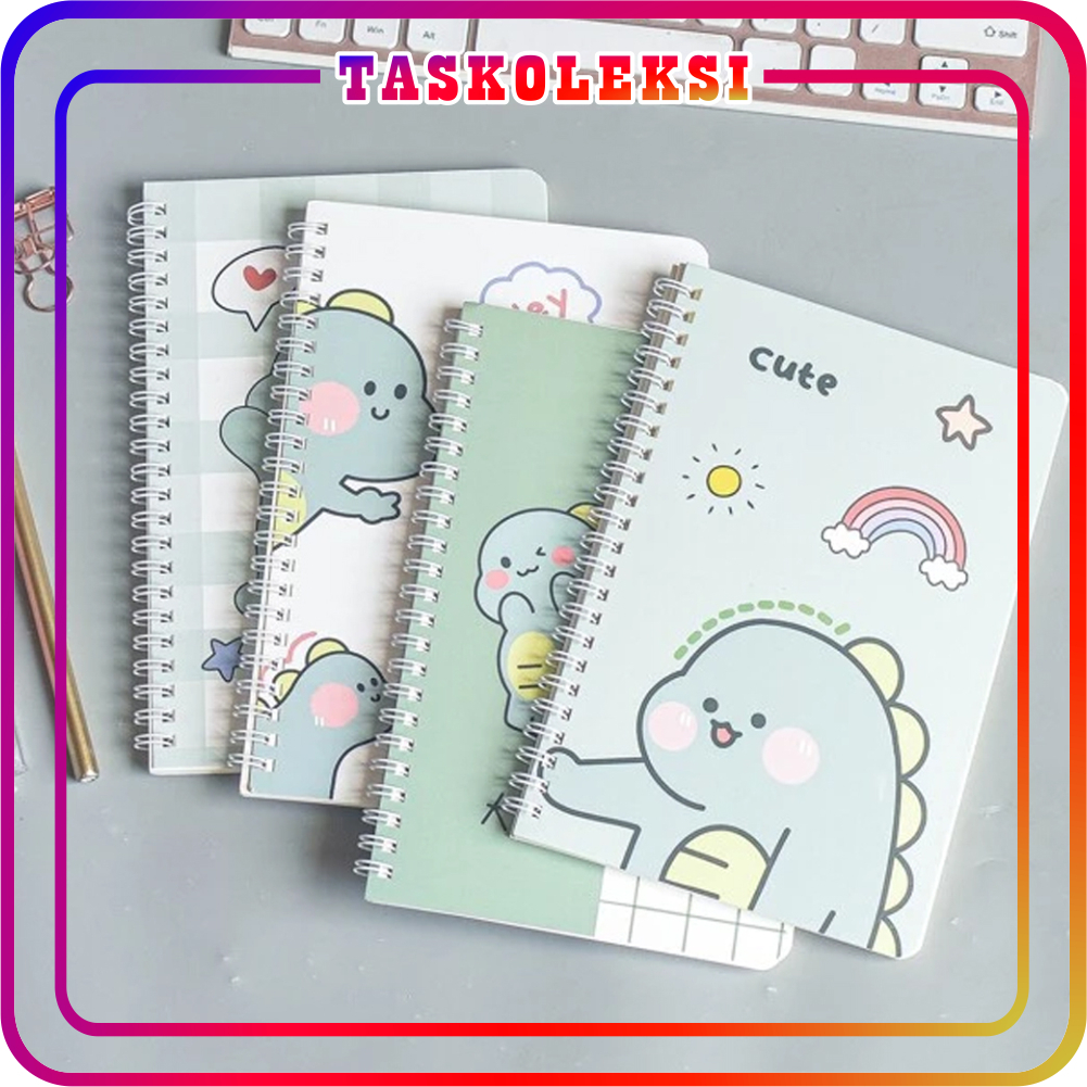 

☛TK☚ Buku Tulis Catatan Notebook Ring A5 / Notebook Journal / Buku Tulis A5 Notebook Aesthetic / Buku Agenda S105
