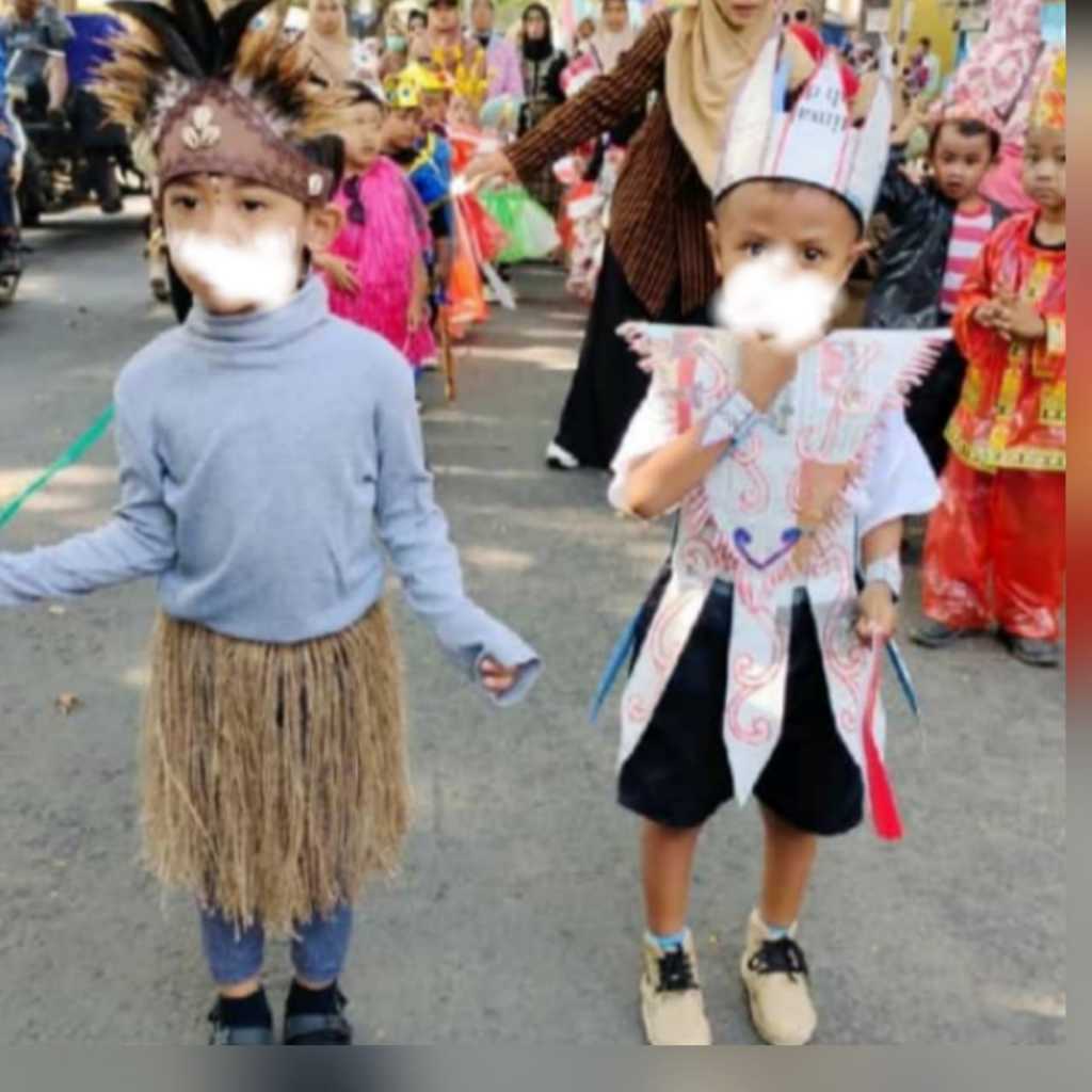 Rok Rumbai Anak / Celana Rok Rumbai Anak Adat Tradisional Papua