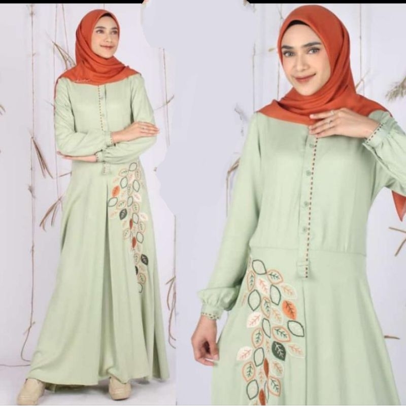 DANNIS ABAYA//GAMIS DANNIS DEWASA TERBAU SIZE XS-XXL