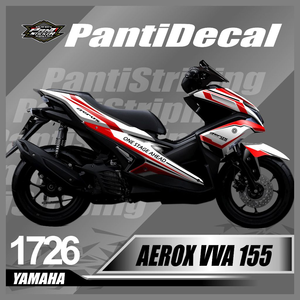 Decal Aerox 155 Old Full Body - Stiker Motor Aerox 155 Old Full Body - Decal Hologram Aerox 155 Old 