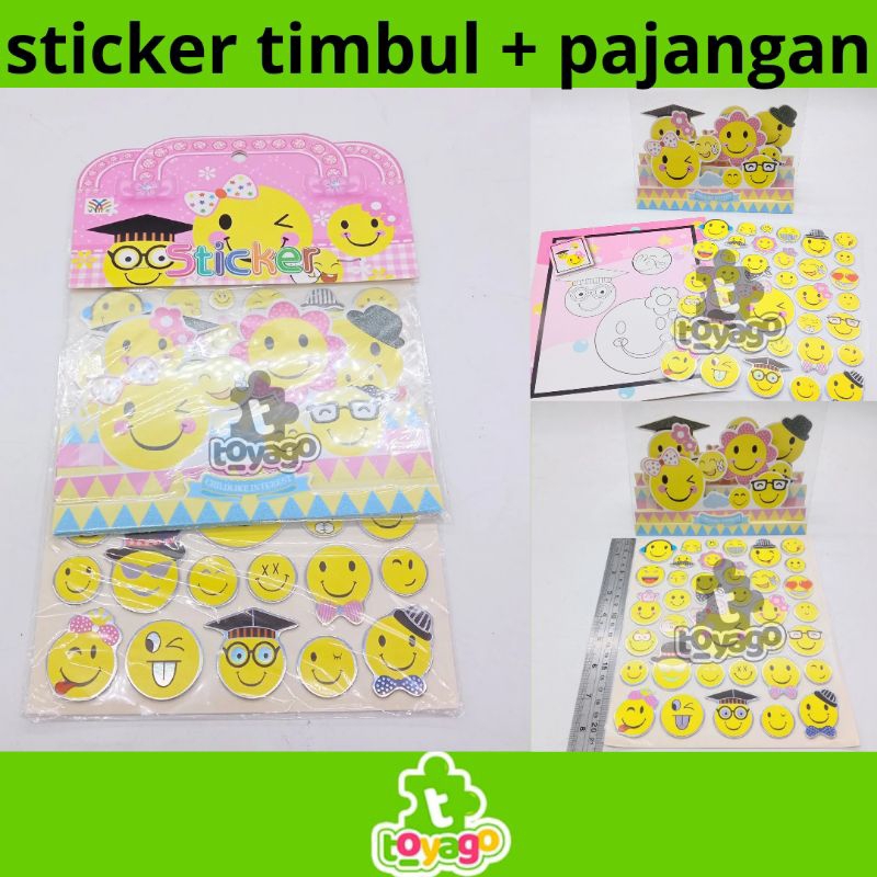 

STICKER+PAJANGAN 1 PCS GROSIR MURAH (sticker py3256b 12pcs toyago toys)