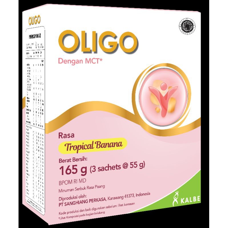 

Oligo 165 g | Nutrisi Oligomerik Tinggi Protein Terhidrolisis