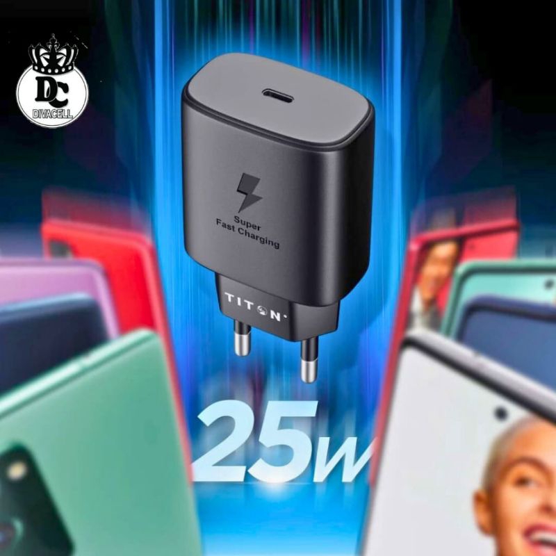 CHARGER TITON GEN 2 SAMSUNG 25W TYPE C TO TYPE C