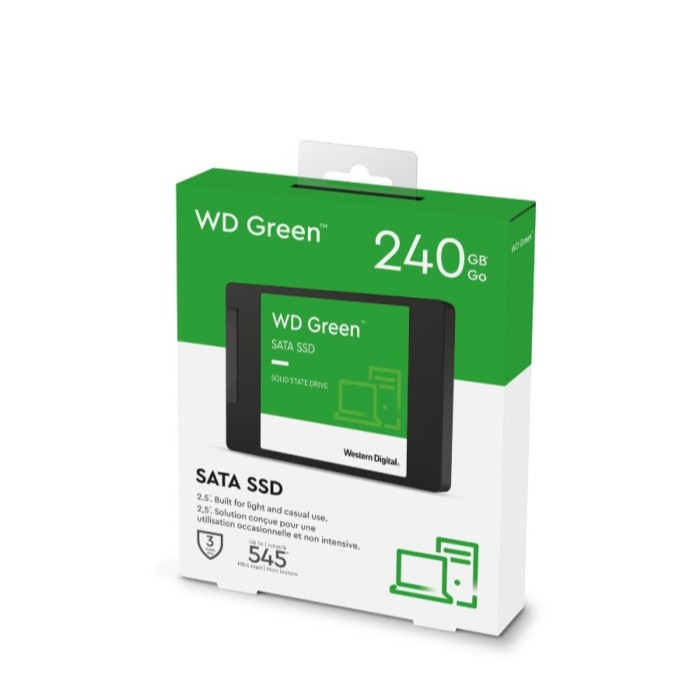 SSD WD Green 240GB 3D NAND SATA 2.5" 7mm
