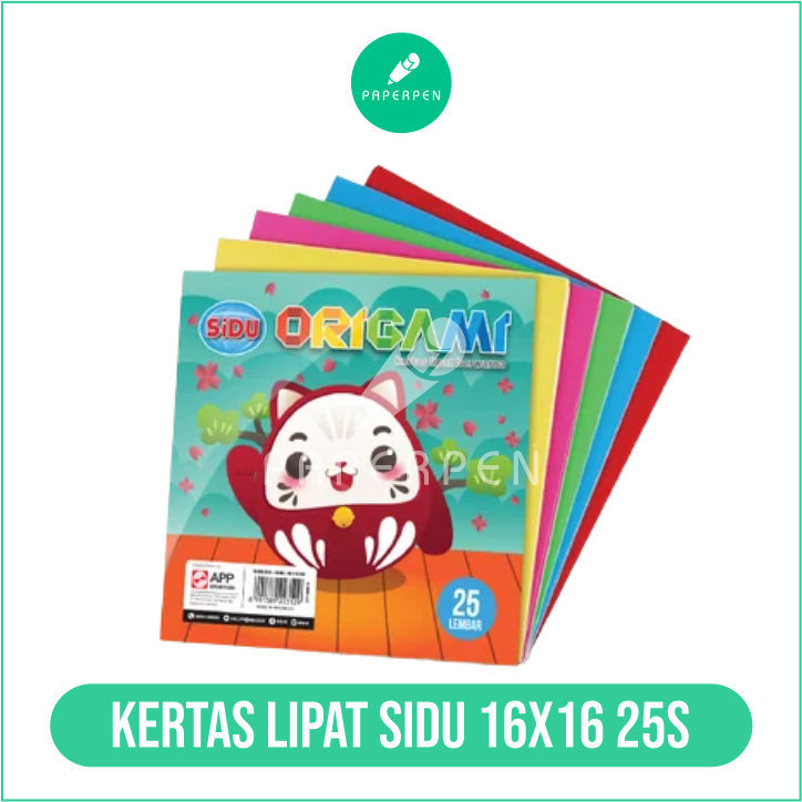 

(Pak10) Kertas Lipat Sidu 16X16 25S