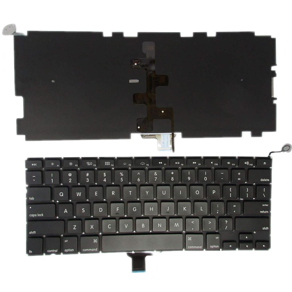 KEYBOARD + BACKLIGHT MACBOOK US A1278 2008-2012