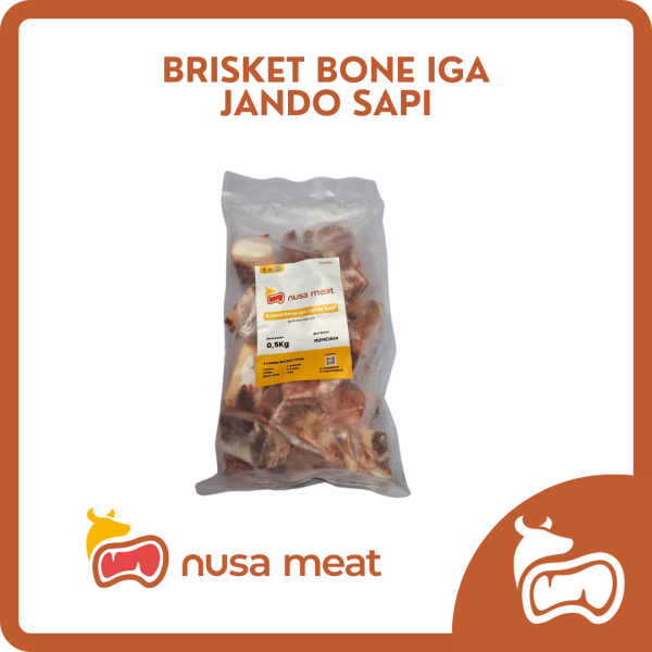 

Beef Brisket Bone / Rib Plate AUS | Tulang Jando Sapi | Iga Brisket - 500gr