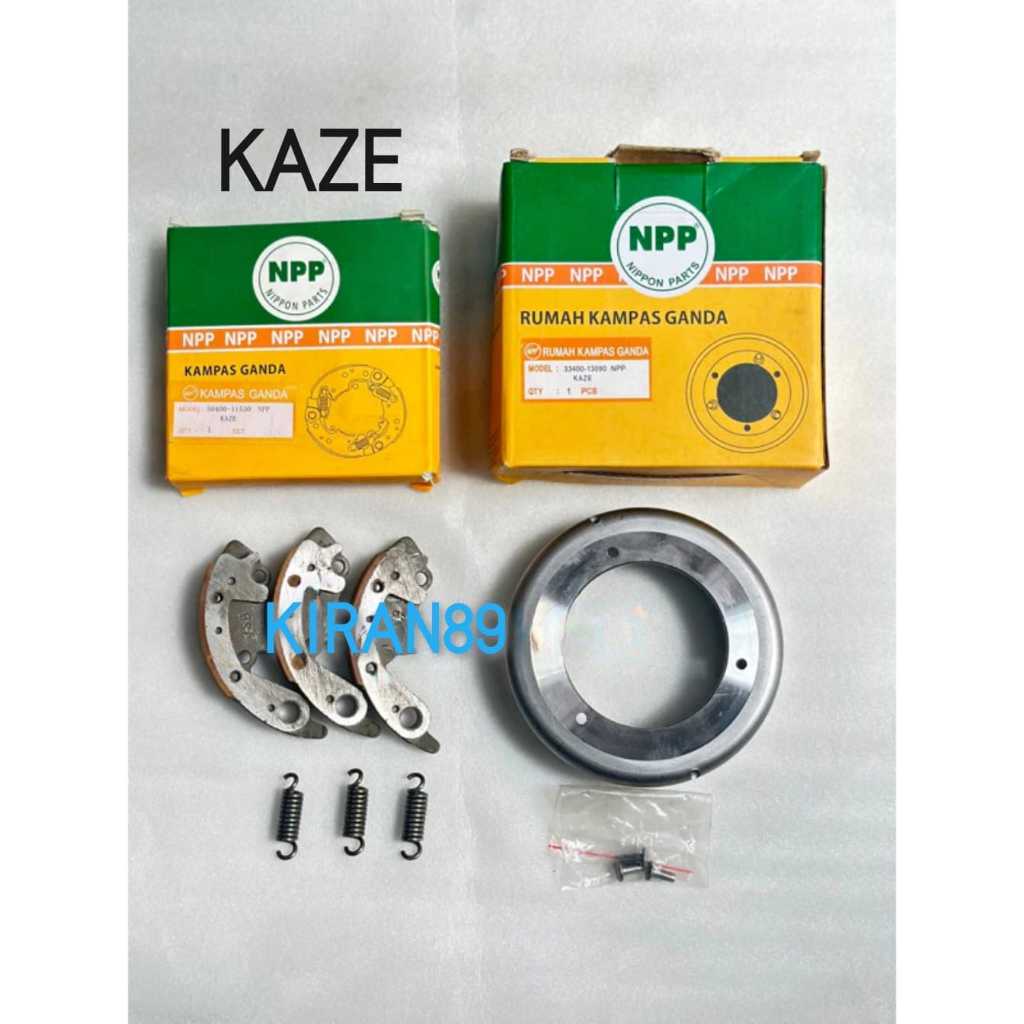 Rumah kampas ganda Mangkok+Kampas Ganda KAZE KAZE R, KAZE ZX 130, BLITZ JOY, BLITZ ORI NPP