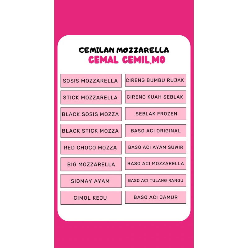 

CEMILAN MOZZA