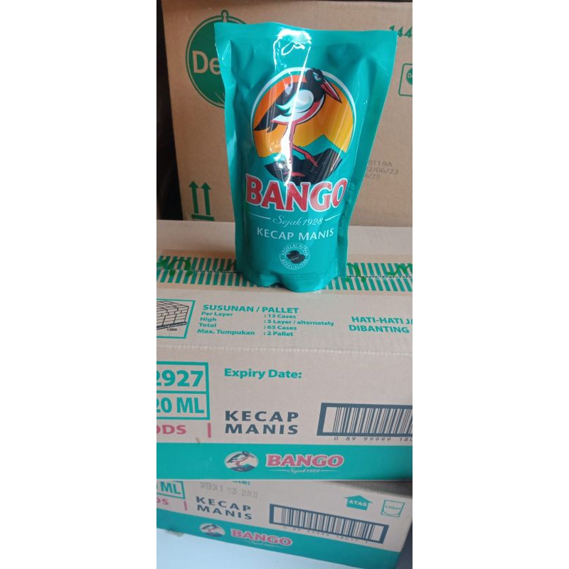 

BANGO KECAP MANIS POUCH REFIL 520ML