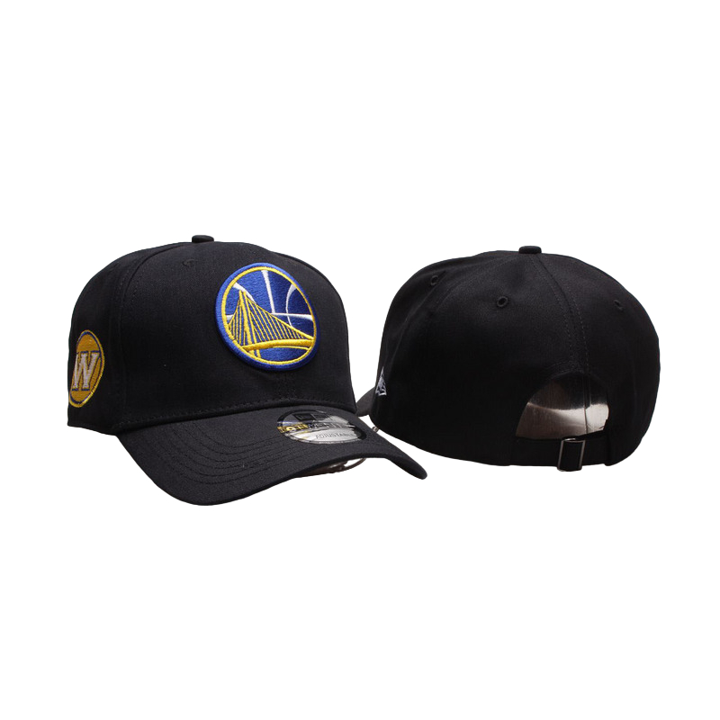 Topi Golden State Warrior Basket Nba Bordir Import Aksesoris Pria Wanita Hitam