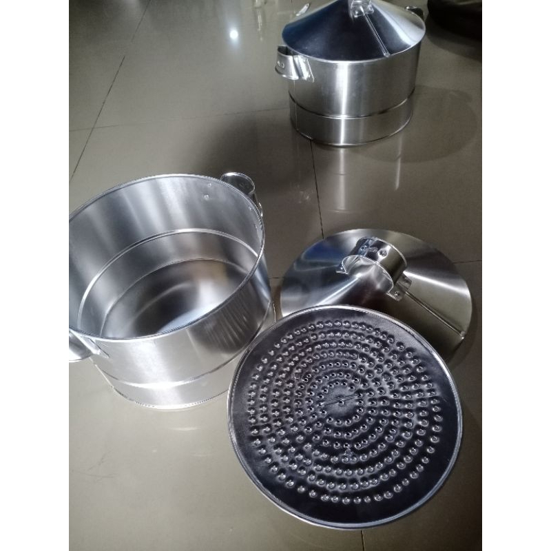 Dandang nasi 3 kg alumunium tebal