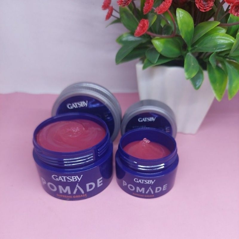 GATSBY POMADE SUPREME GREASE/ Minyak Rambut Pria/ 1 PCS/ Pomade/ GATSBY/ Mousse
