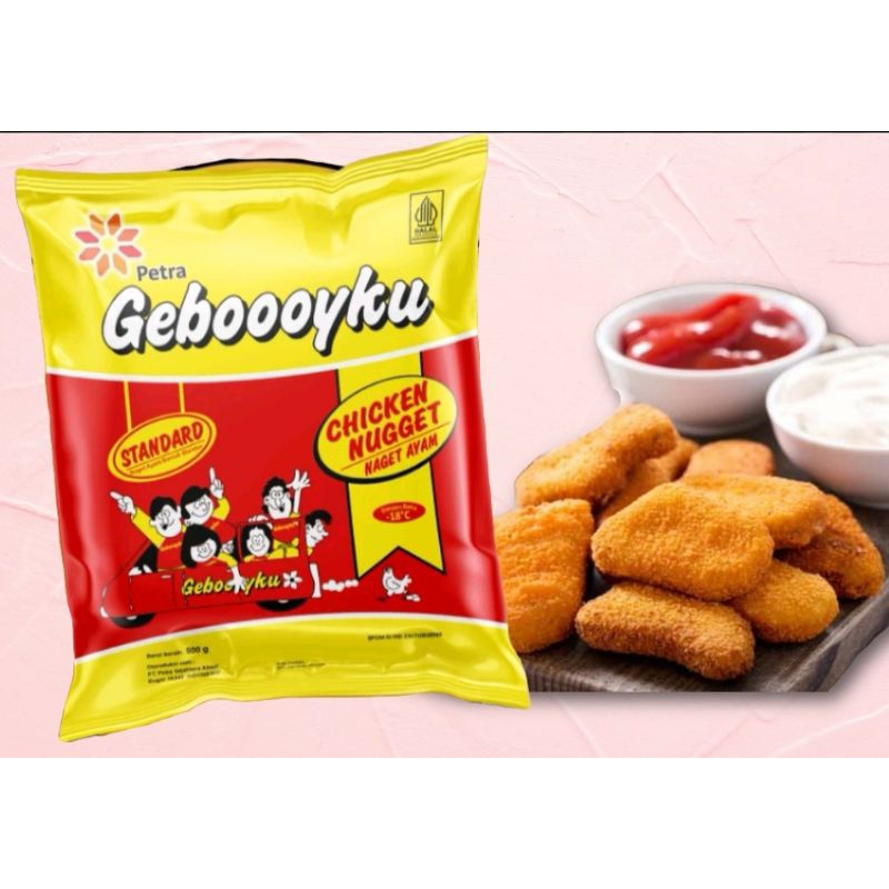 

Nugget Gebooyku Ekonomis 250gr | Naget Ayam |