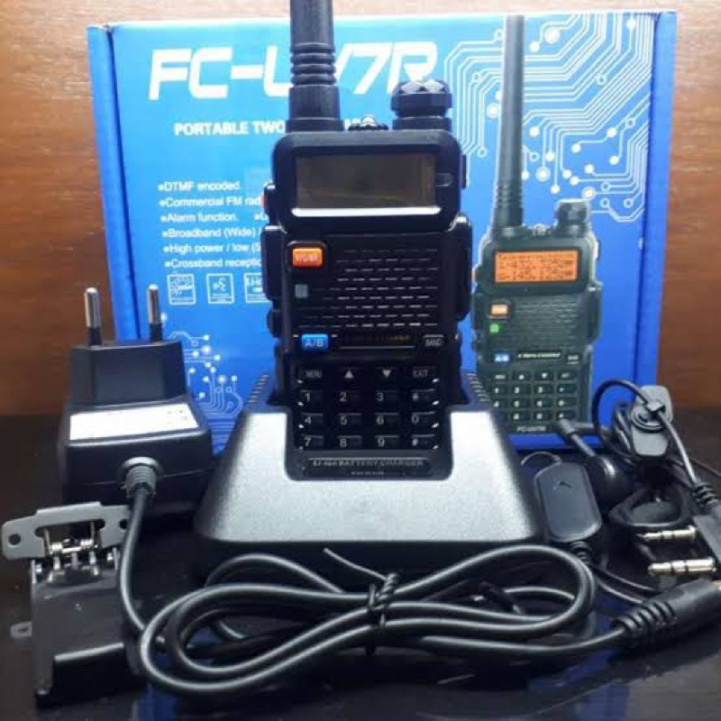 HT FIRSTCOM UV7R Handy Talky FIRSTCOM FC-UV7R Dualband Kualitas lebih bagus dari baofeng uv5r