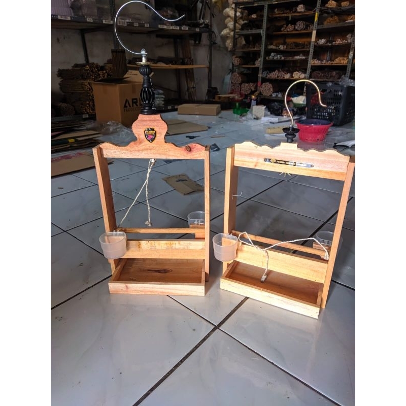 Sangkar Layang Burung Lovebird Parkir Kutilang Derkuku Trucuk DLL Full Asesoris