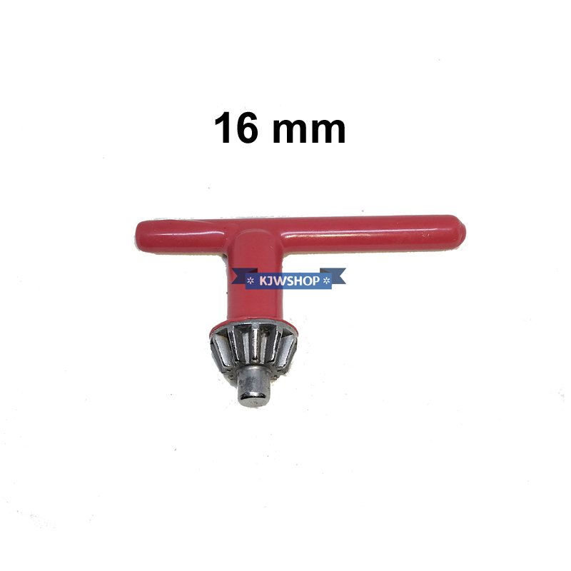Kunci Kepala Bor 16mm Dengan Lapisan Karet Key Drill 16 mm Kunci Hower Ukuran Mesin Bor 16mm Lock Ku