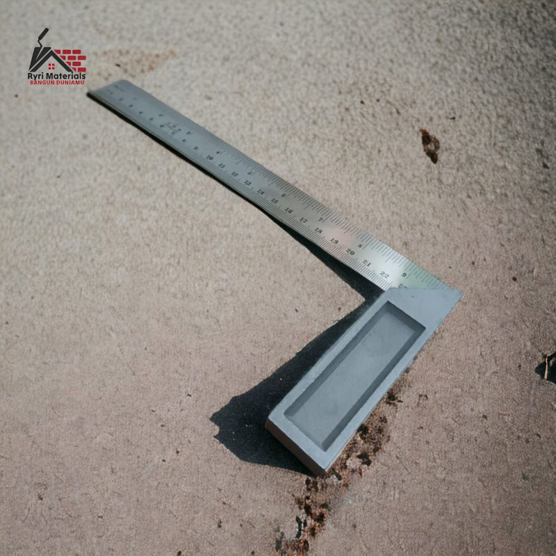 

Siku tukang 10" / Siku Meter 10" / Siku penggaris