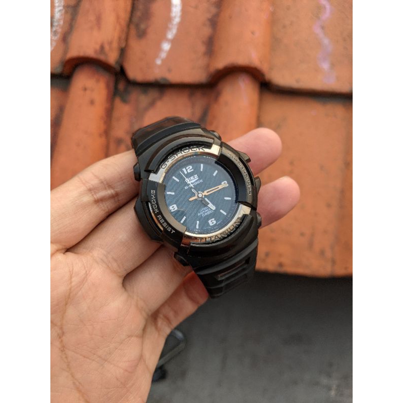 Casio G-Shock GIEZ Titanium GS 500 Green Dial