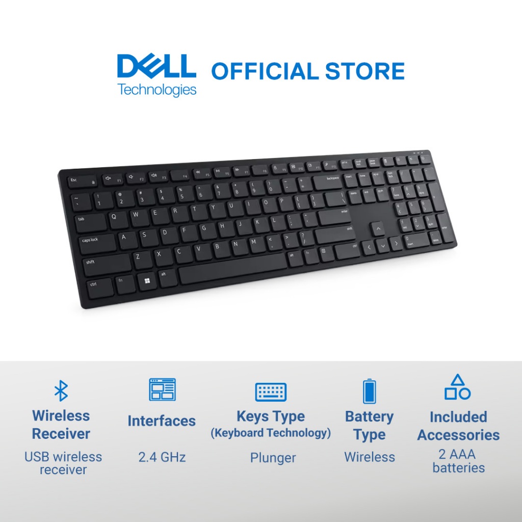 Dell Wireless Keyboard - KB500