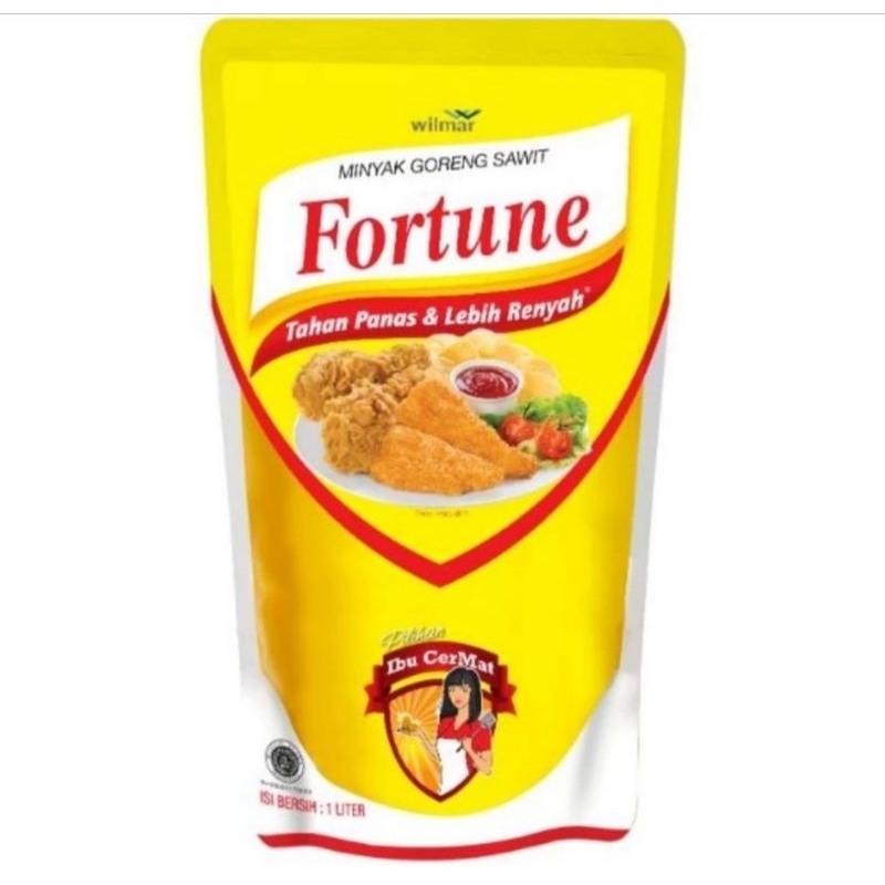 

FORTUNE minyak goreng 1 liter