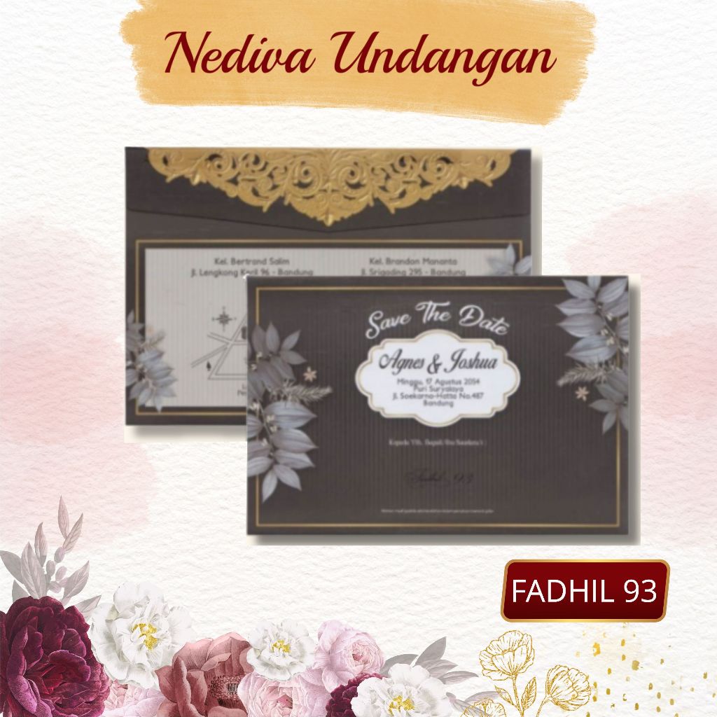 Blangko Undangan Fadhil 93 Harga Murah