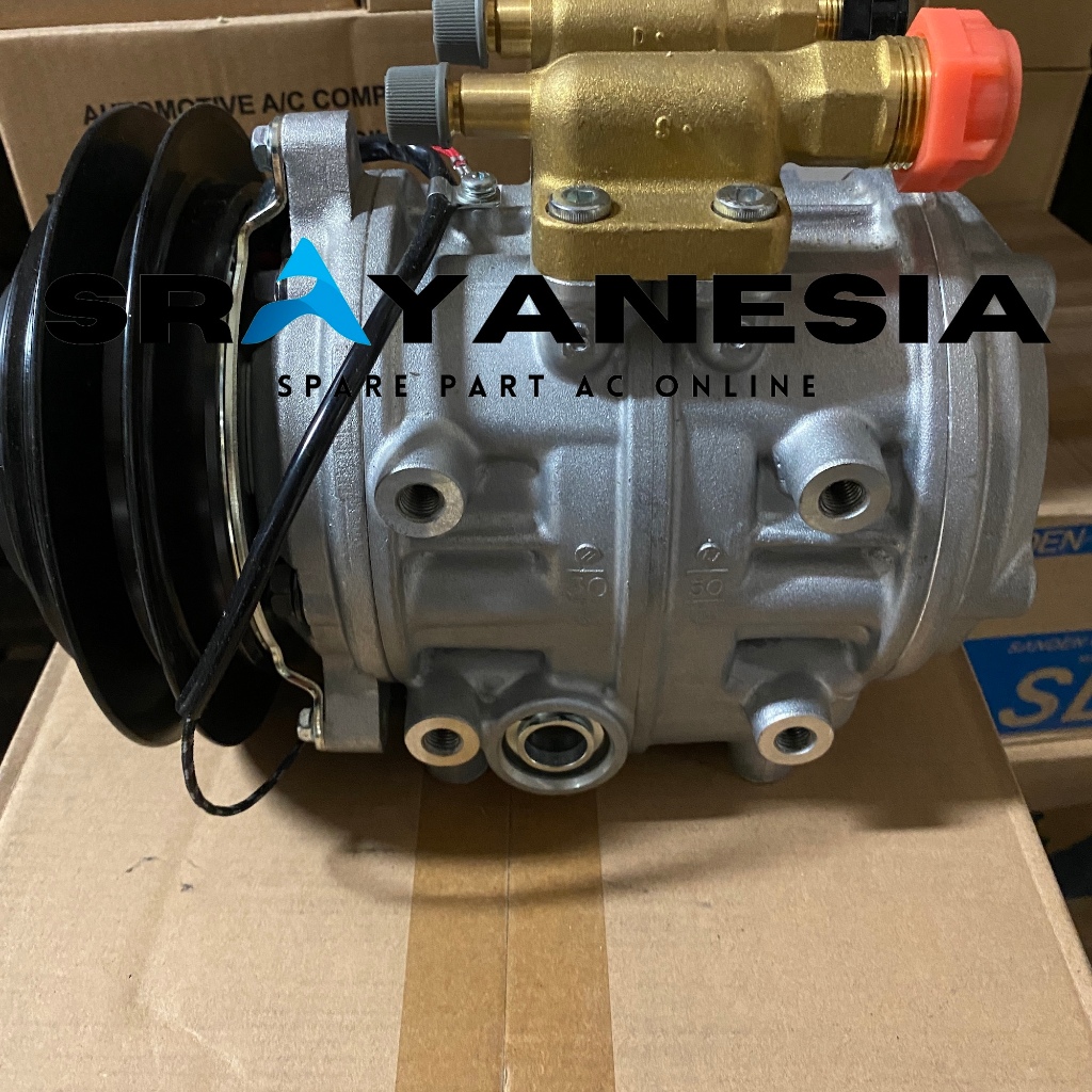 Kompresor Compressor AC Bus 10P30B Ori Denso