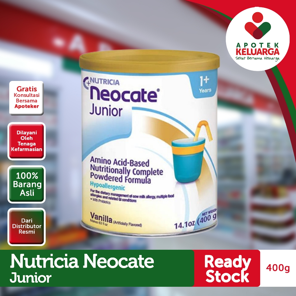 

Neocate Junior 400 g #susu bubuk #susu anak #alergi susu sapi #alergi protein