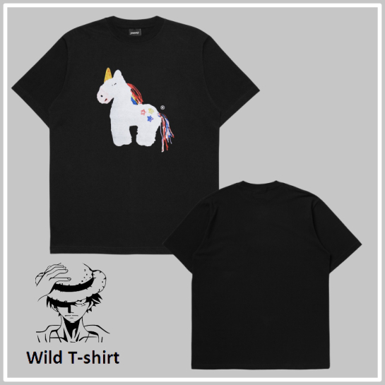 [Bestselling] Insurgent Club - Unicorn Doll Tshirt Black /