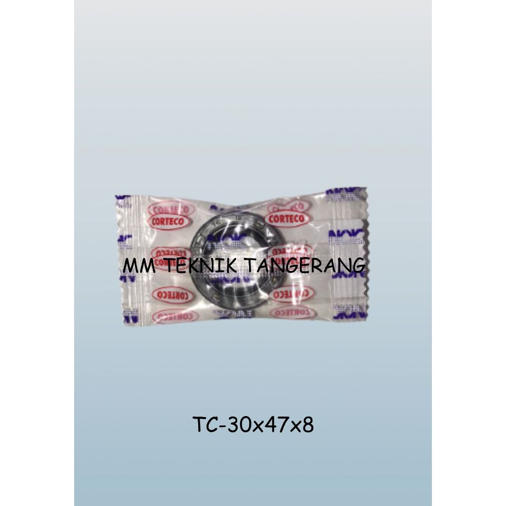 Oil seal TC 30x47x8 merk NOK 30 x 47 x 8 karet oli sil shock breaker 30 47 8