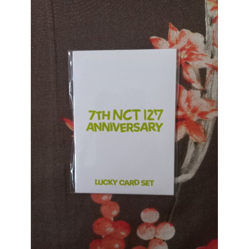 <MD NCT 127 unsealed> 7th anniversary lucky card set jaehyun ver, md fact check yuta
